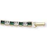 Sim. Emerald Bracelet 7 1/4