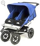 Mountain Buggy Urban Double Elite Stroller in Mediterranean Blue
