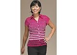 Petite Bay Studio Career Dot Print Pleated Blouse