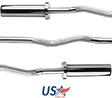 31wLJA84XRL. SL160  Troy Barbell USA Sports Economy Olympic EZ Curl Weight Bar GOZ 47