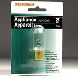Sylvania Lighting 25W/T8DC/APPLNC Appliance Light Bulb 25watt (Pack of 12)