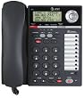 AT&T 993 Corded Phone, Black, 1 Handset