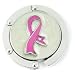 Finders Key Purse ~ Hang 'Em High Purse Hanger ~ Pink Ribbon ~ Breast Cancer Awareness