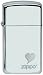 Original Zippo Feuerzeug Heart slim