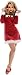 Sexy Hooded Ms Kringle Christmas Mini Dress