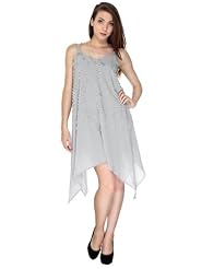 Applique Chiffon/Polyester  Dress