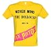 Sex Pistols Yellow t-shirt 'Nevermind the Bollocks Here's The Sex Pistols' tee