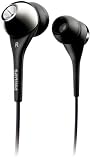 Philips SHE 9503 InEar Ohrh�rer (Ger�uschd�mmung, Goldstecker, Ohrkappen in 3Gr�ssen), schwarz