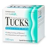Tucks Hemorrhoidal Pads with Witch Hazel - 100 ea