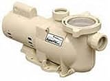 Pentair 340040 Stainless Steel SuperFlo Single-Speed Almod Pool Pump, 2-Horsepower 230-Volt Single-Phase