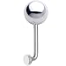 14 Gauge 8mm Steel Ball Vertical Hood Piercing -7/16" 2mm Rise