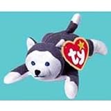 1999 McDonalds Happy Meal Toy Ty Teenie Beanie Babies #11 Nook the Husky Dog