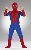 Spiderman Costume, Classic - Size: Child M(7-8)