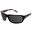 Dragon Alliance Repo Men's Medium Fit Racewear Sunglasses w/ Free B&F Heart Sticker Bundle - Jet Slaher/Grey