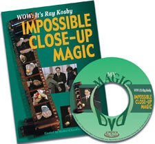Impossible Close-up Magic DVD - Ray Kosby Is One of the Most Creative Close-up Magicians You Will See.