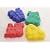 FOUR SHAPED INDIVIDUAL JELLY MOULDS