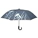 Tray 6 Travel Size Perch Cocoa Gray Compact Umbrella Image