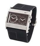 Nike - Oregon Square Leather Analog - Black / Black / Dark Silver