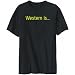 T-Shirt Mens Black 