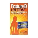Posture-d Calcium with Vitamin D & Magnesium 600 Mg, 120 Caplets