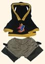 "Skate Board Outfit fits Webkinz and 8"" - 10"" Make Your Own Stuffed Animals"