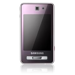 Samsung SGH-F480i (Touchscreen, 5MP Kamera, UMTS, HSDPA) coral pink Smartphone