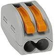 Wago 222-412 LEVER-NUTS 2 Conductor Compact Connectors 25 PK