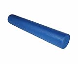 j/fit Basic Foam Roller, Dark Blue, 36x6-Inch