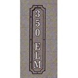 HAN-227 rectangular long wall sign by Hanover