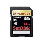 Sandisk 64GB Extreme SD SDHC Pro UHS-I 95mb/s class 10 Camera Memory Card