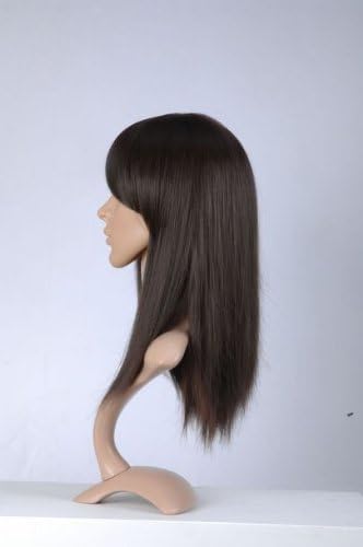 Natural Black Cosplay Wig-Medium 50 cm