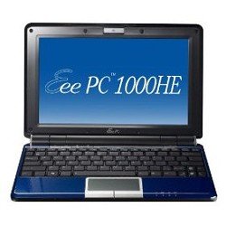 ASUS Eee PC 1000HE 10.1-Inch Blue Netbook - 9.5 Hour Battery Life