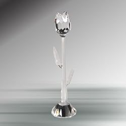 Crystal Rose with Stand #1905-S