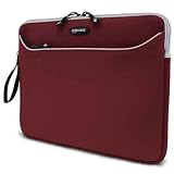 Mobile Edge Red Neoprene Sleeve - 15.4"