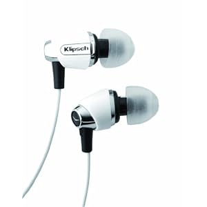 Klipsch IMAGE S4 In-Ear Enhanced Bass Noise-Isolating Headphones (White) electronics stores
