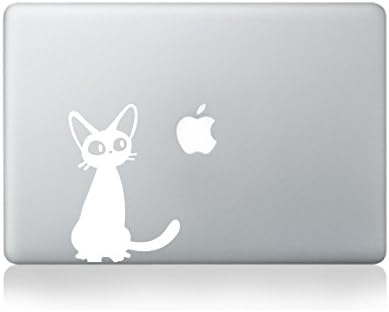 White Cat Macbook Stickers Decals Macbook Pro Decal Stickers Macbook Air Stickers