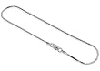 Sterling Silver Snake Chain Ankle Bracelet