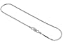 bda015-10i.925 Sterling Silver Snake Chain Ankle Bracelet 10" Anklet With Lobster Clasp