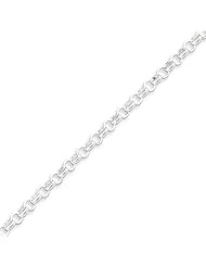 Sterling Silver 4.0mm Rolo Chain - 24 Inch