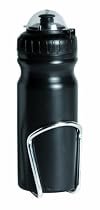 Raleigh Bottle Wide Neck Black+Cage