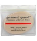 Disposable Underarm Shields 5 pairs by Garment Guard
