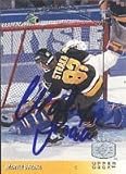Martin Straka, Pittsburgh Penguins, 1993 Upper Deck SP Autographed Card