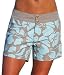 Short Shorts | Women's Shorts - Carve Designs Women's Leilani Reversible Boardshort, Cinder, 6