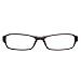 EyeBuyExpress Rectangle Violet Reading Glasses Magnification Strength 3.75