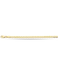 14K Yellow Gold Mariner Chain Ladies Anklet (10 Inches)