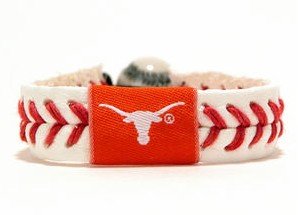 Texas Longhorns Classic Baseball Bracelet
