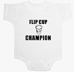 Flip Cup Champion (5) Baby Ultrasoft Onesie