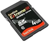 Sandisk SDSDX3-004G-A31 4GB Extreme III SD Card