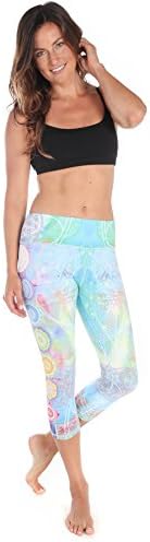 Women's Fitness & Yoga Leggings - Active Tights "Rythmic Energy" - by Luna Jai
