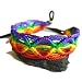 (One Single) Rainbow Macrame Braided Bracelet - Gay & Lesbian LGBT Pride. LGBT Pride - Gay and Lesbian Bracelet. One high quality wristband for men or women. Rainbow Pride Jewelry Wristlet is Great for the Gay parade, as a Lesbian, Gay, Bisexual, or Transgender Gift to Celebrate Marriage, Love and Equality.